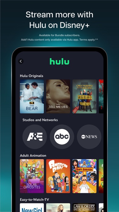 Скриншот Disney+ 3